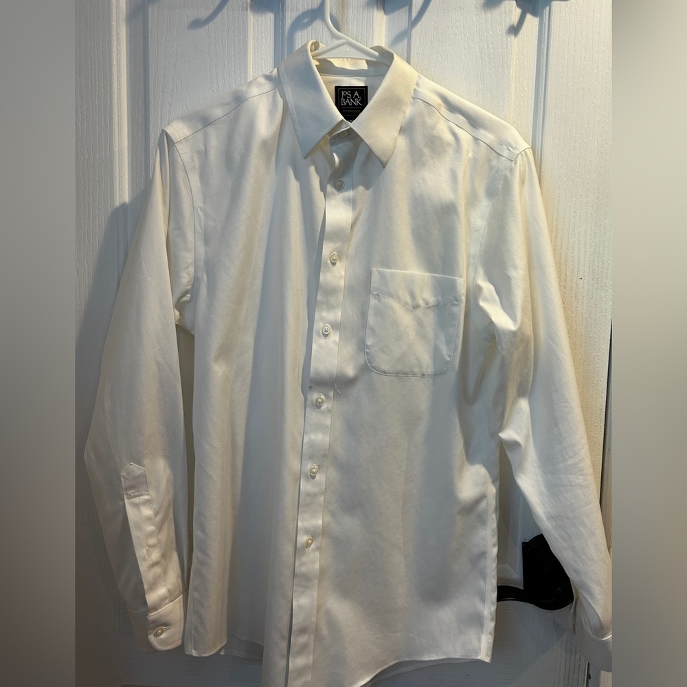 Jos. A. Bank Classic White Dress Shirt